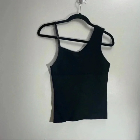 525 America black Assymetrical ribbed tank  Large - Picture 3 of 6